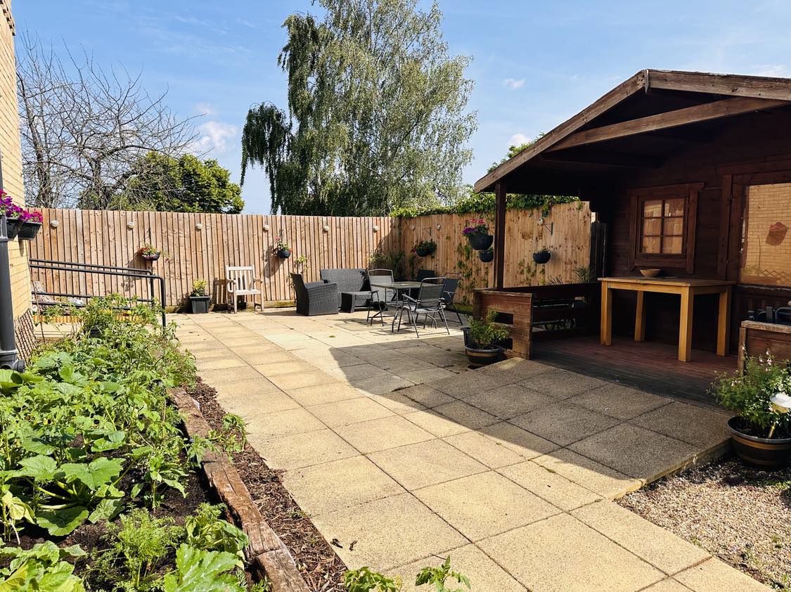 Ipswich Central Supported Living-garden