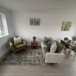 The Haven supported living accommodation Living and dining area