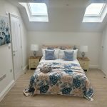 The Haven supported living accommodation bedroom